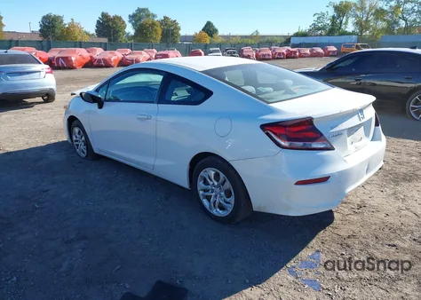 2015 Honda Civic Lx из США, поврежденный, VIN 2HGFG3B51FH525347